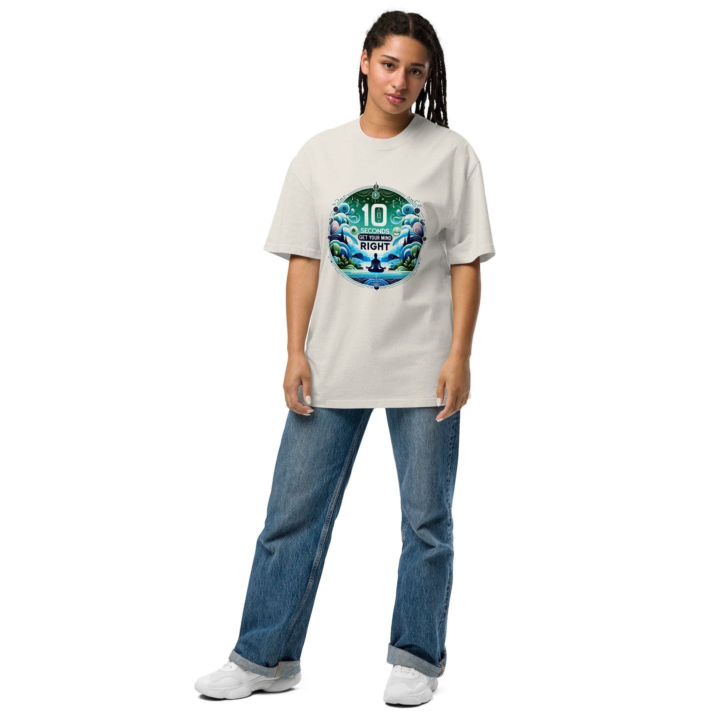 Oversized faded t-shirt