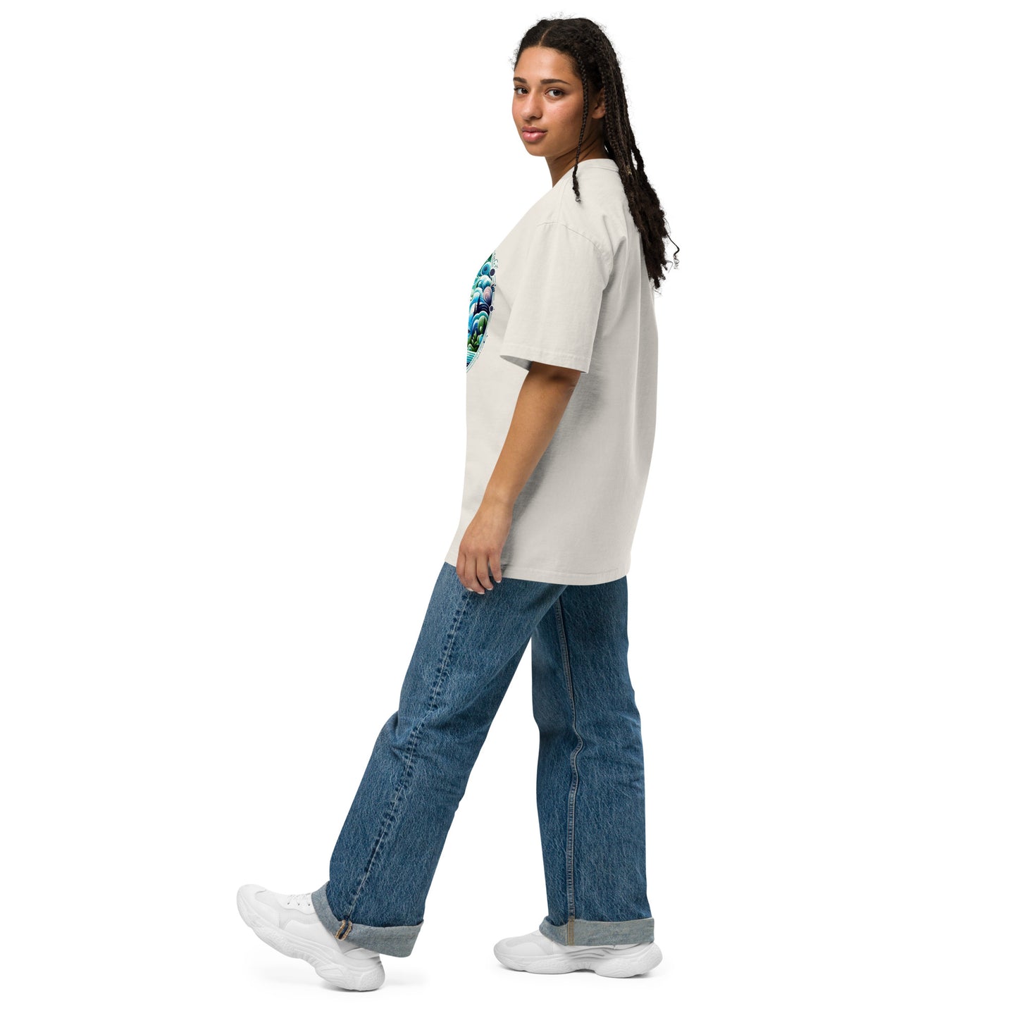 Oversized faded t-shirt