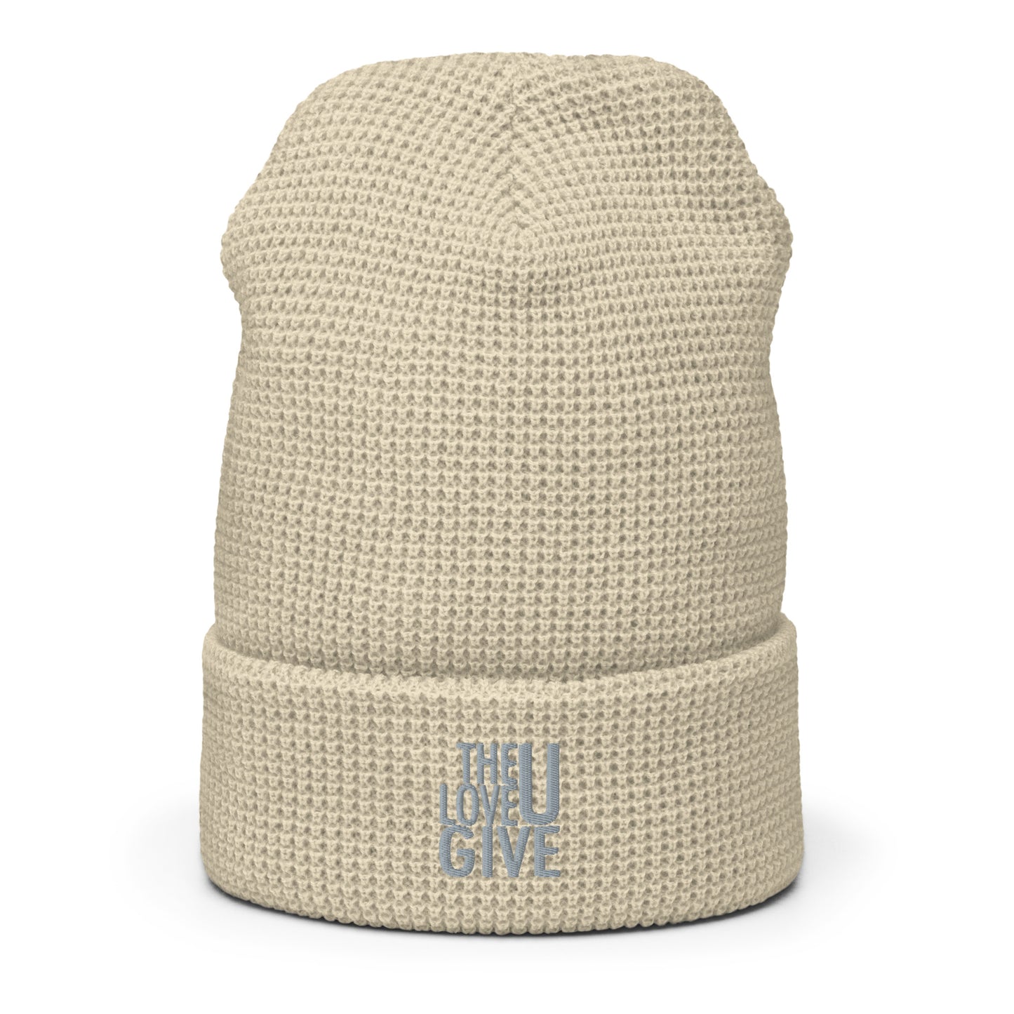 The Love U Give Waffle beanie