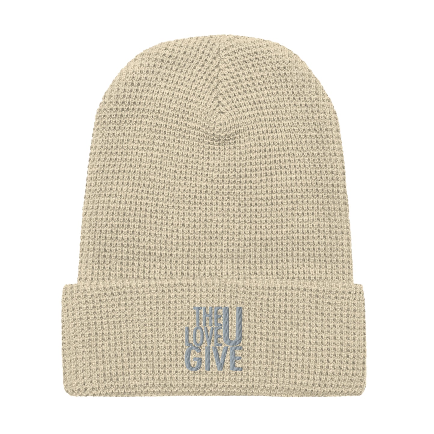 The Love U Give Waffle beanie