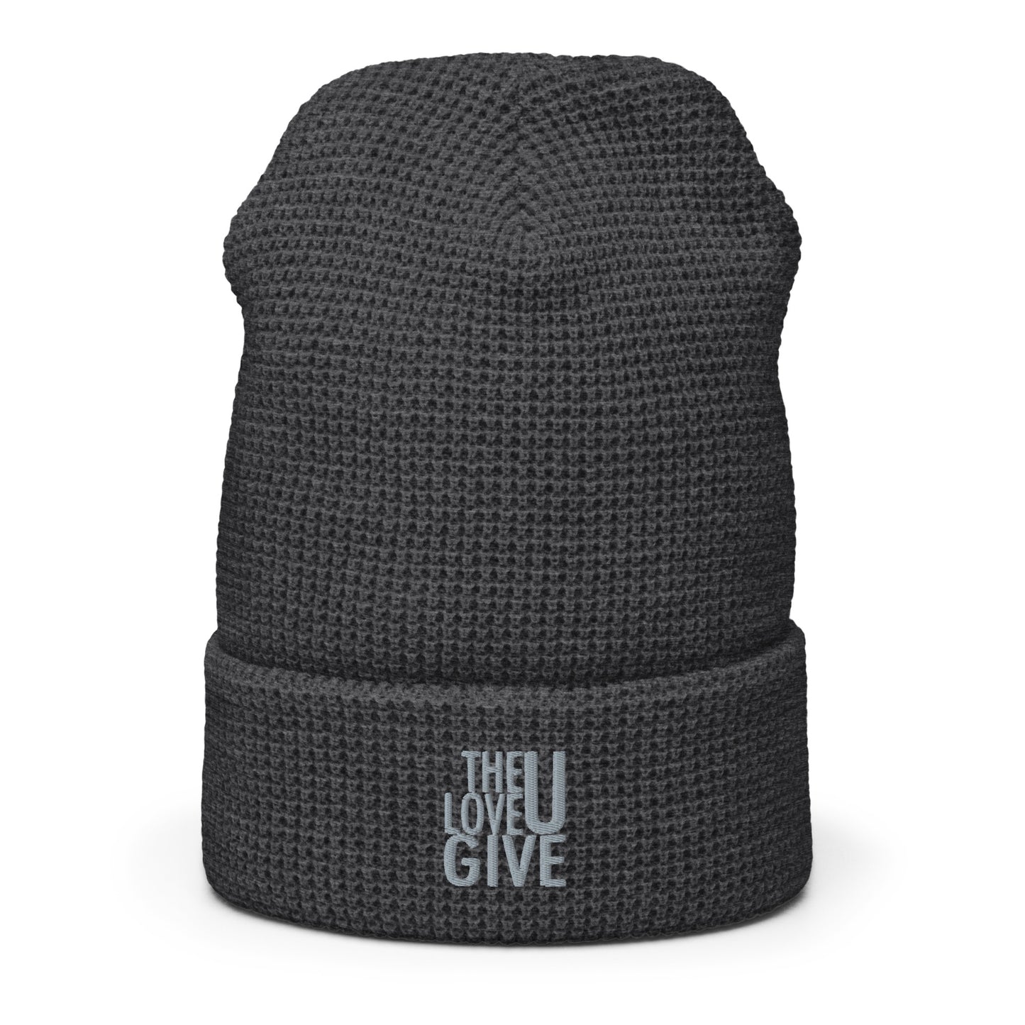 The Love U Give Waffle beanie