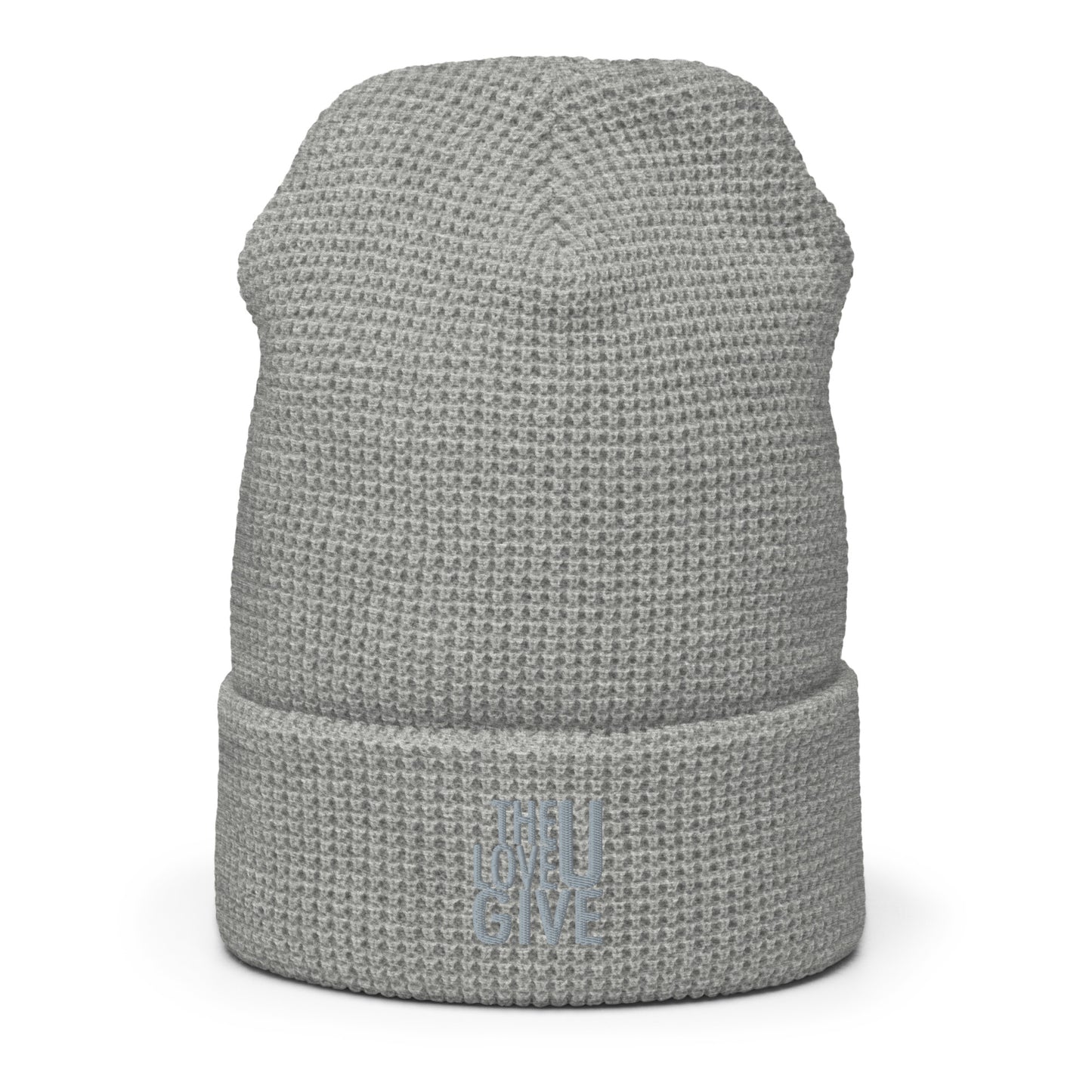 The Love U Give Waffle beanie