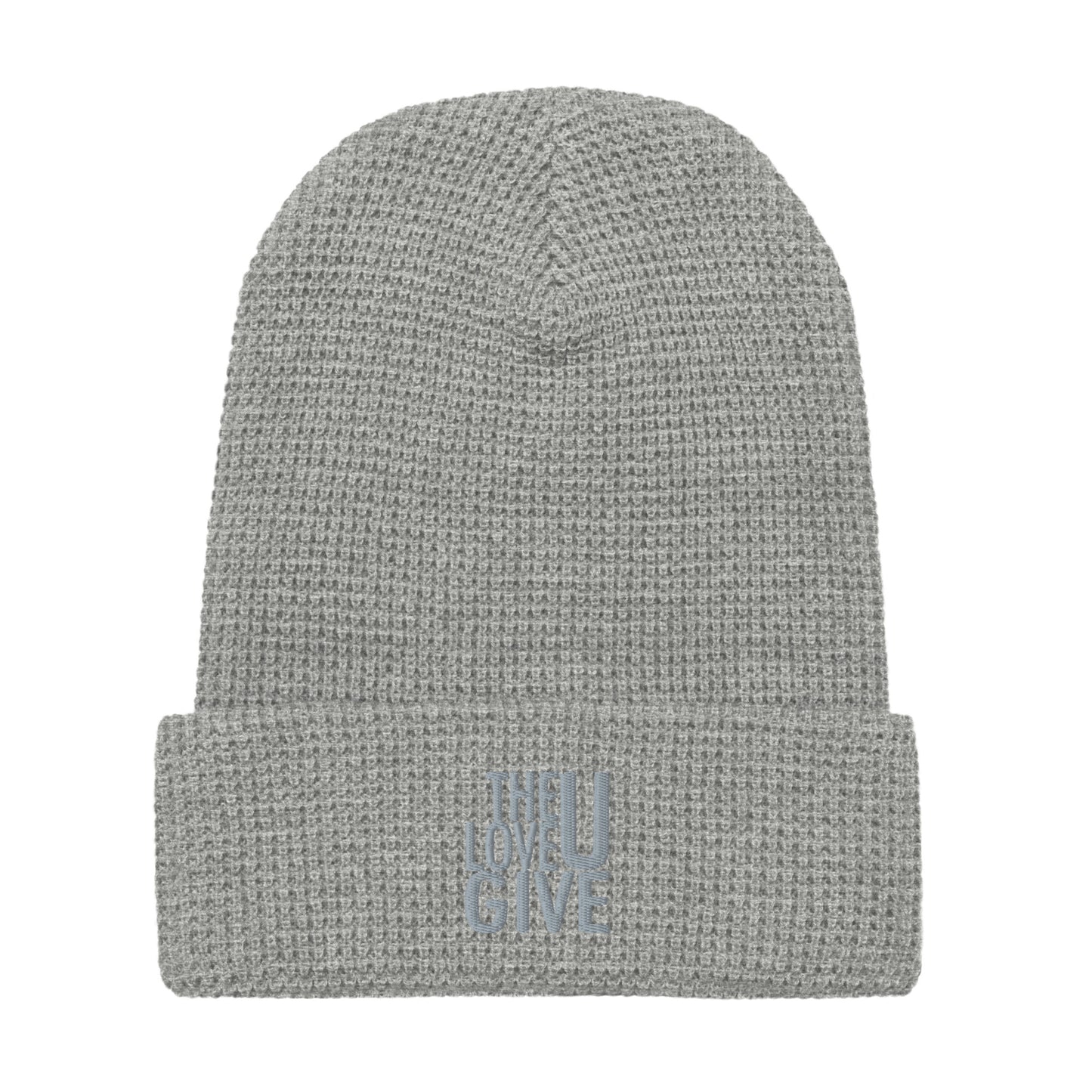 The Love U Give Waffle beanie