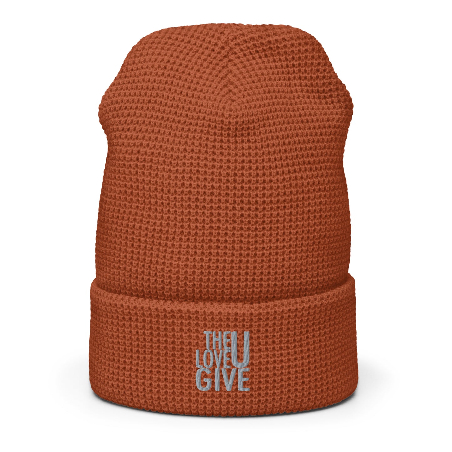 The Love U Give Waffle beanie