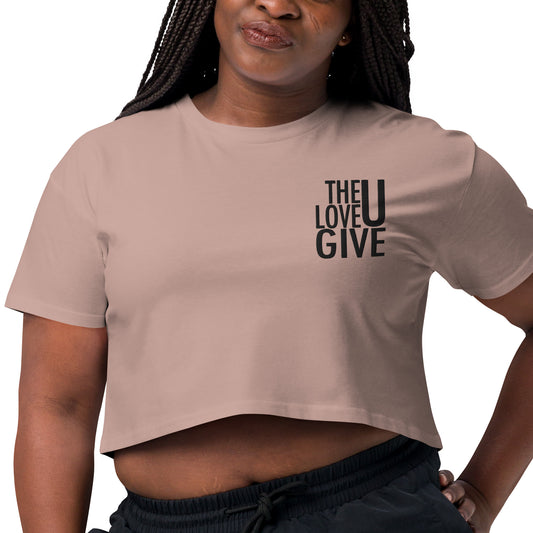 TLUG Women’s crop top